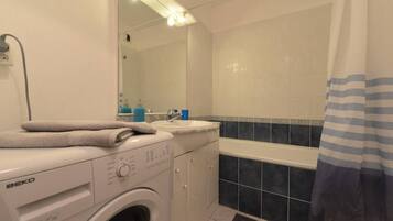 Towels, soap, toilet paper
