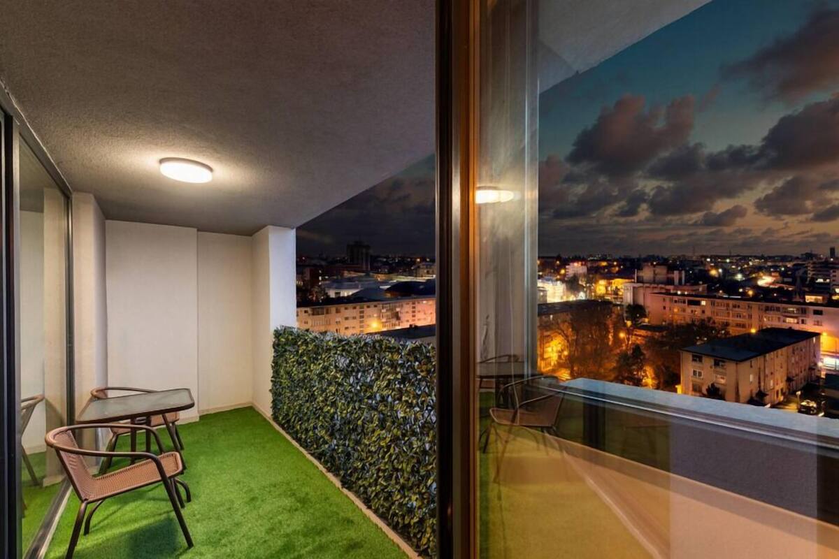Vue depuis le balcon