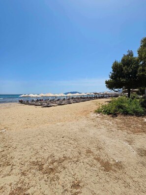 On the beach