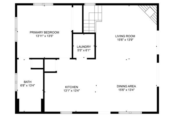 Floor plan - Spacious 5BR Cabin | Close to Maggie Valley (Waynesville)