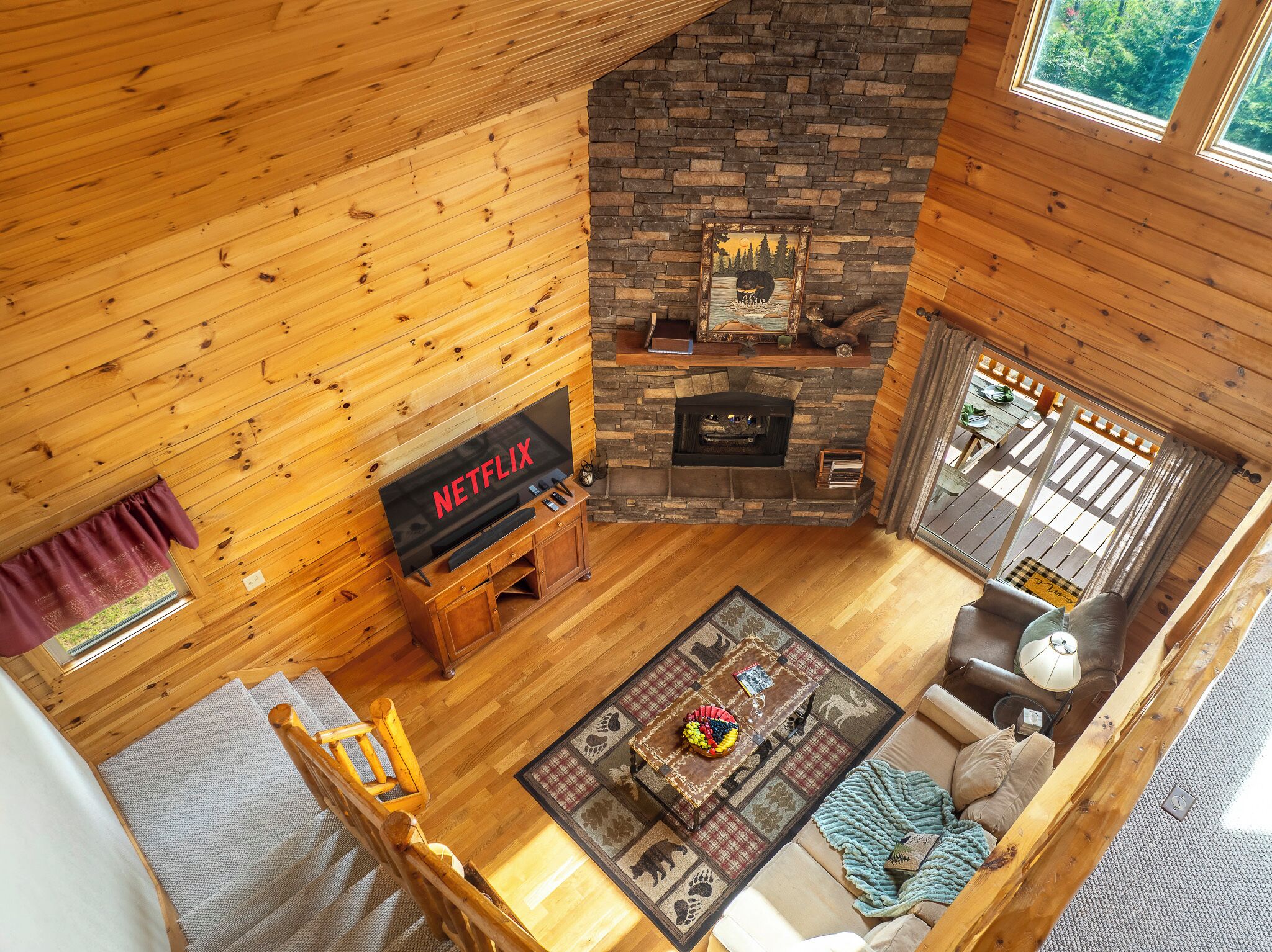 Mountaintop Cabin With Panoramic Views, Fire Pit - Waynesville, NC
