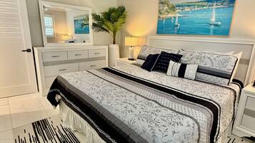 2 slaapkamers, een strijkplank/strijkijzer, wifi, beddengoed