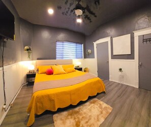 2 habitaciones, tabla de planchar con plancha y wifi gratis 