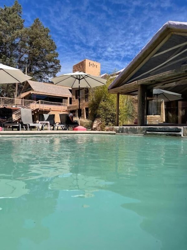 Seasonal outdoor pool