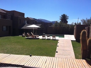 Seasonal outdoor pool