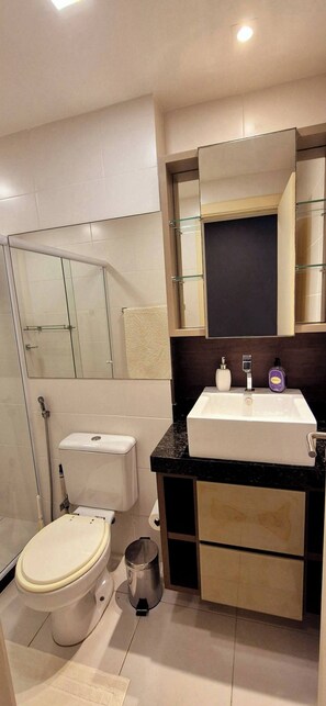Shower, soap