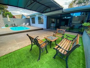 Comfort Villa | Pool - Casa Central piscina e AC para 8 hospede (Foz do Iguaçu)