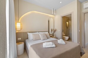 2 bedrooms, free WiFi, bed sheets - Alia Apartment right in front of the sea (Drapanias)