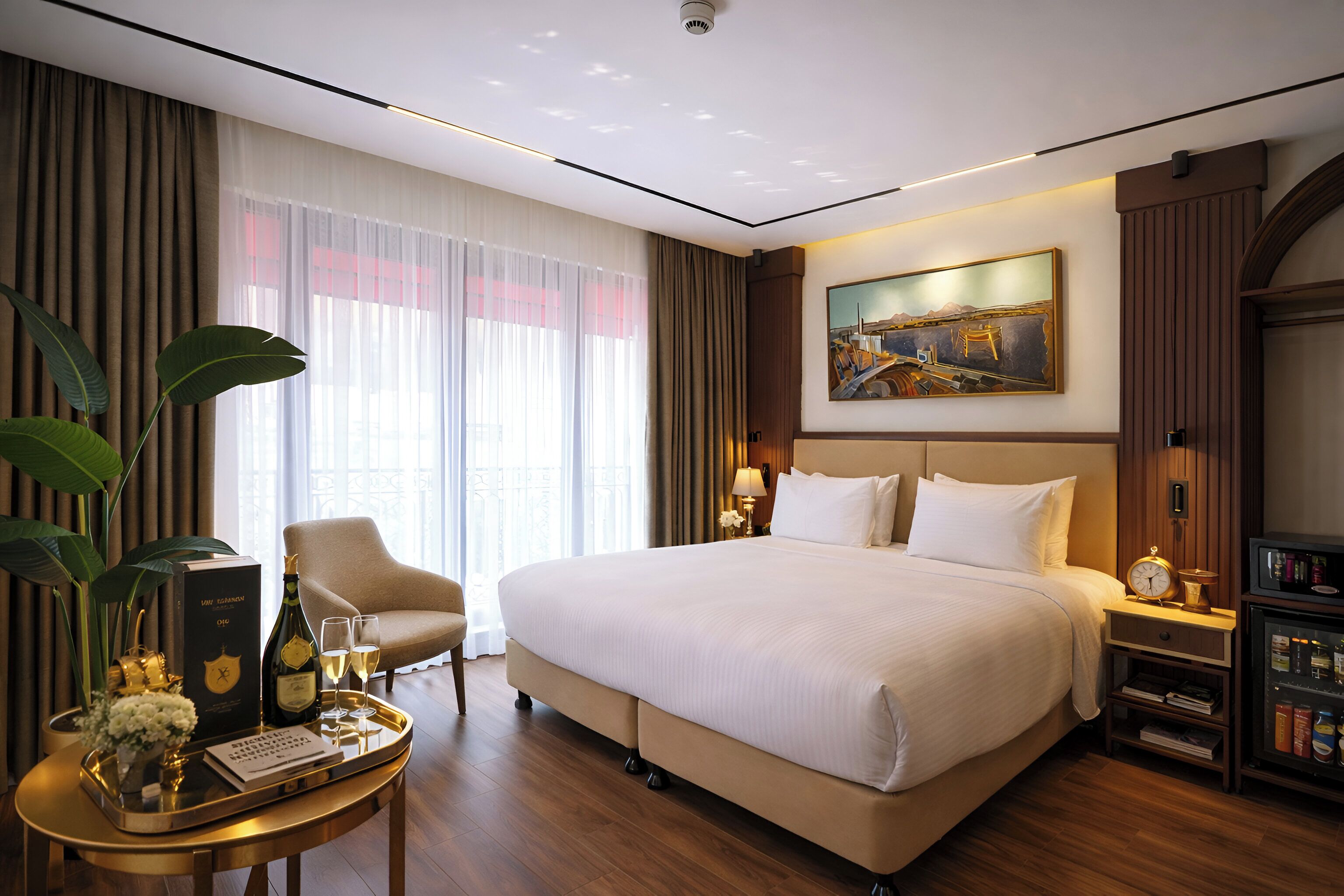 Kamar Superior | Minibar, setrika/meja setrika, Wi-Fi gratis, dan seprai linen