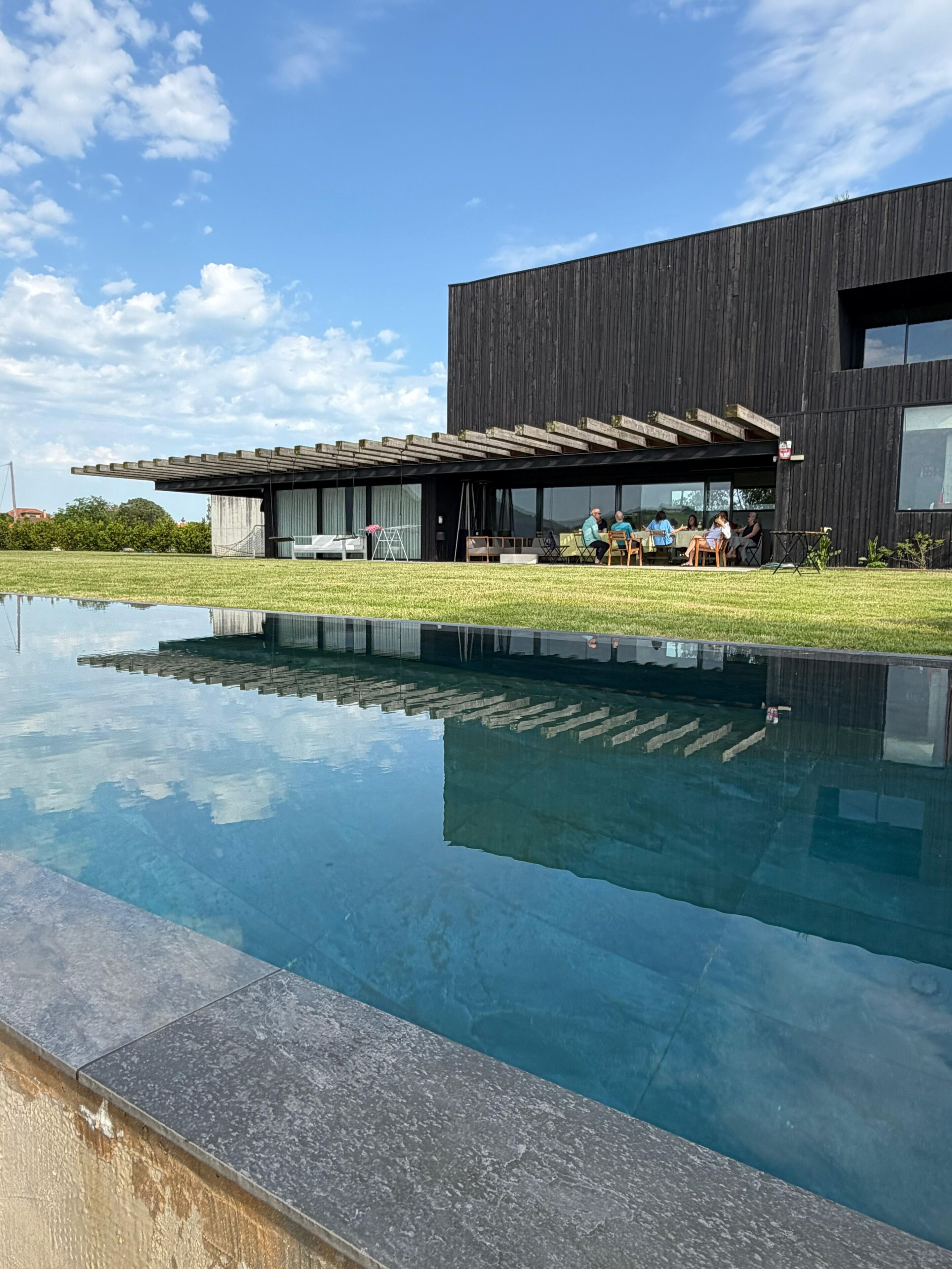 Una piscina climatizada