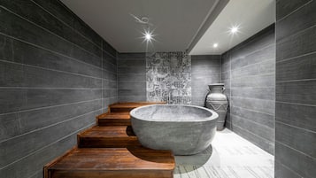 Salas de tratamiento para parejas, baño turco/hammam, aromaterapia