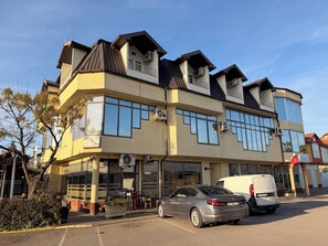 Façade de l’hébergement