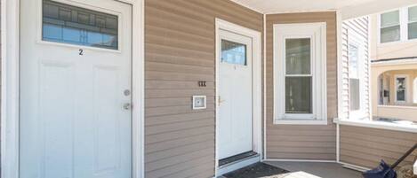 Façade de l’hébergement