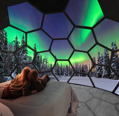 Sleep Under the Northern Lights - SKOG Aurora Igloo - Kalix