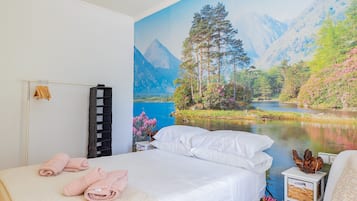 2 Schlafzimmer, Bügeleisen/Bügelbrett, kostenloses WLAN, Bettwäsche