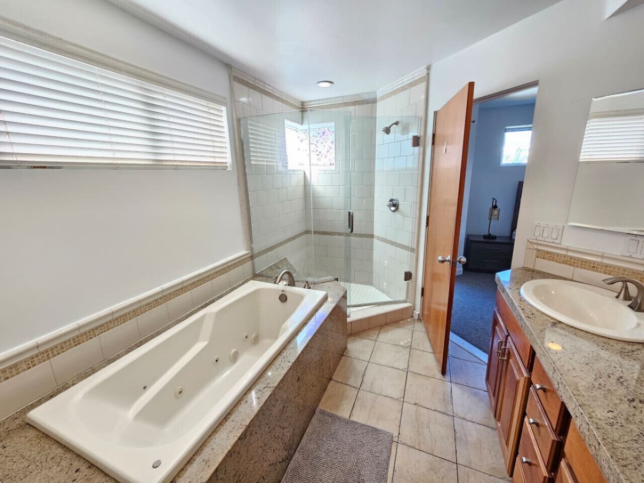 Hair dryer, towels