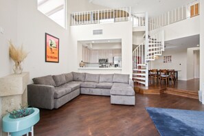 Smart TV, fireplace, offices