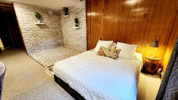 1 chambre, fer et planche Ă repasser, Wi-Fi, draps fournis