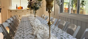 The Hiatt House, 1800sf Wedding Lodging or Executives an unexpected elegant gem