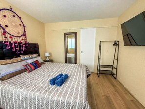 Appartement Confort, 3 chambres, balcon, vue plage