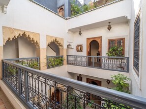 Deluxe-Dreibettzimmer, mit Bad (Yasmine ) | Blick vom Balkon