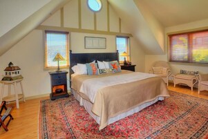 Premium bedding, individually decorated, individually furnished