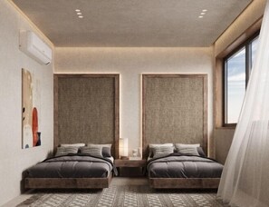 In-room safe, desk, blackout curtains, free WiFi - Amunet Boutique Hotel (Giza)