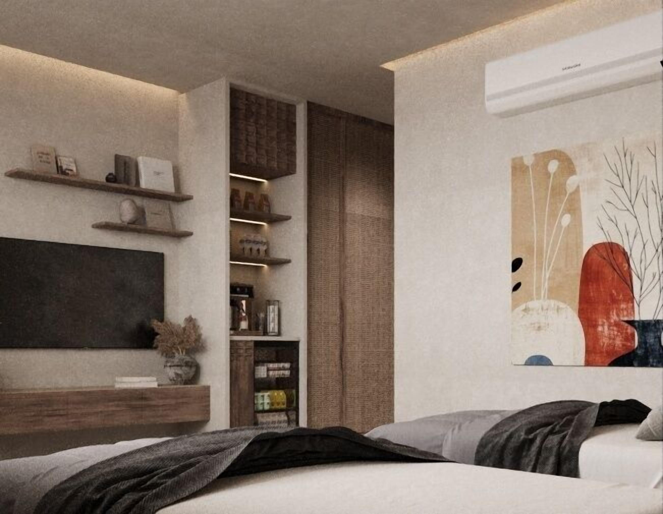 Luxury Double Room, Mountain View | In-room safe, desk, blackout drapes, free WiFi