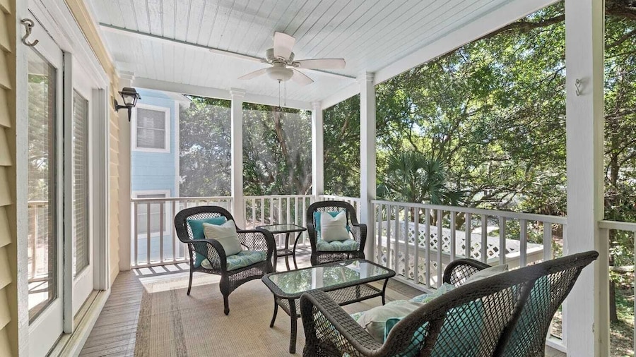 Wild Dunes Gem Walk to Beach, Pool, & Screened Porch Lounging