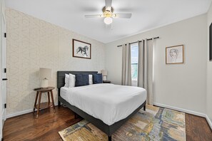 2 habitaciones, tabla de planchar con plancha y wifi gratis