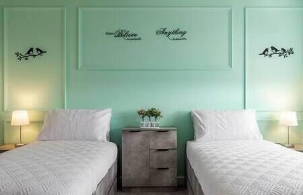 1 slaapkamer, reisbedje, wifi, beddengoed