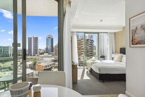 1 bedroom, in-room safe, iron/ironing board, free WiFi