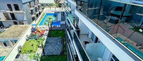 Majoituspaikan julkisivu