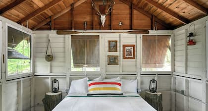 Briar Patch - Double Antique Scout Cabins