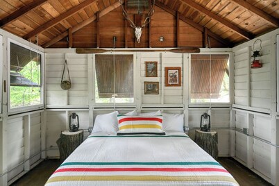 Briar Patch - Double Antique Scout Cabins