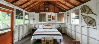 Briar Patch - Double Antique Scout Cabins