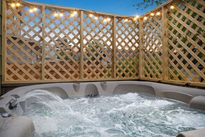 Baignoire à remous extérieure