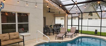 Chic 3 BR w/ Pool Near Disney Magic