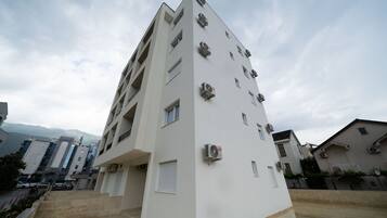 Fassade der Unterkunft