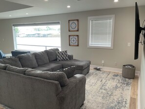 Living area - The Boat House at Clinton River Boathouse & Marina! (Harrison Twp)
