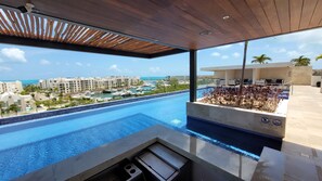 Apartment, 3 Schlafzimmer, barrierefrei, Balkon | Pool | Außenpool