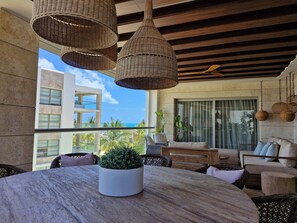 Living room - Casa Cantaro Ocean View in La Amada Residences (Punta Sam)