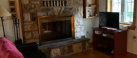 Älytelevisio, takka