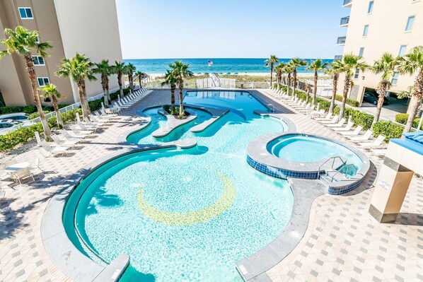 Indoor pool, a heated pool