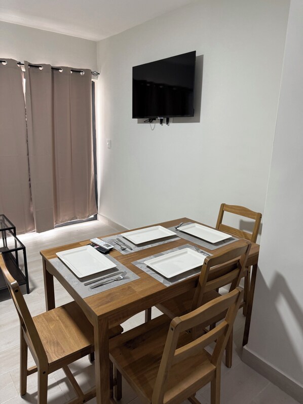 Dining - 3-bedroom apartment in welcoming Punta Cana with fitness room, WiFi (Punta Cana)