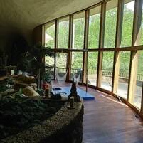 Habitación Premier doble, vistas al complejo turístico | Sala de estar | Una televisión de pantalla plana, juguetes, libros