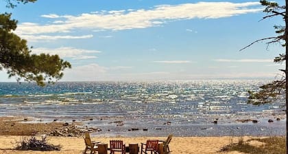 Michicove: Spring Mornings, Beach Walks, and Fireside Evenings