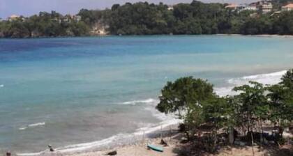 exotic beach & villa with WiFi, AC in tranquil Tower Isle with pool