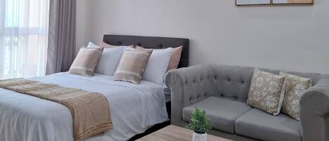 1 soverom, wi-fi og sengetøy