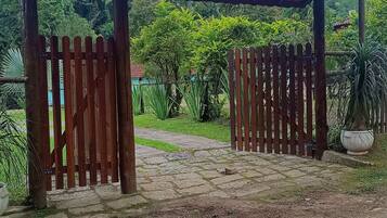 Façana frontal de l'allotjament